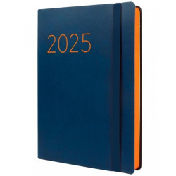 883401025 FINOCAM AGENDA ANUAL FLEXI LISA FA5-148X210MM 1DP AZUL 2025