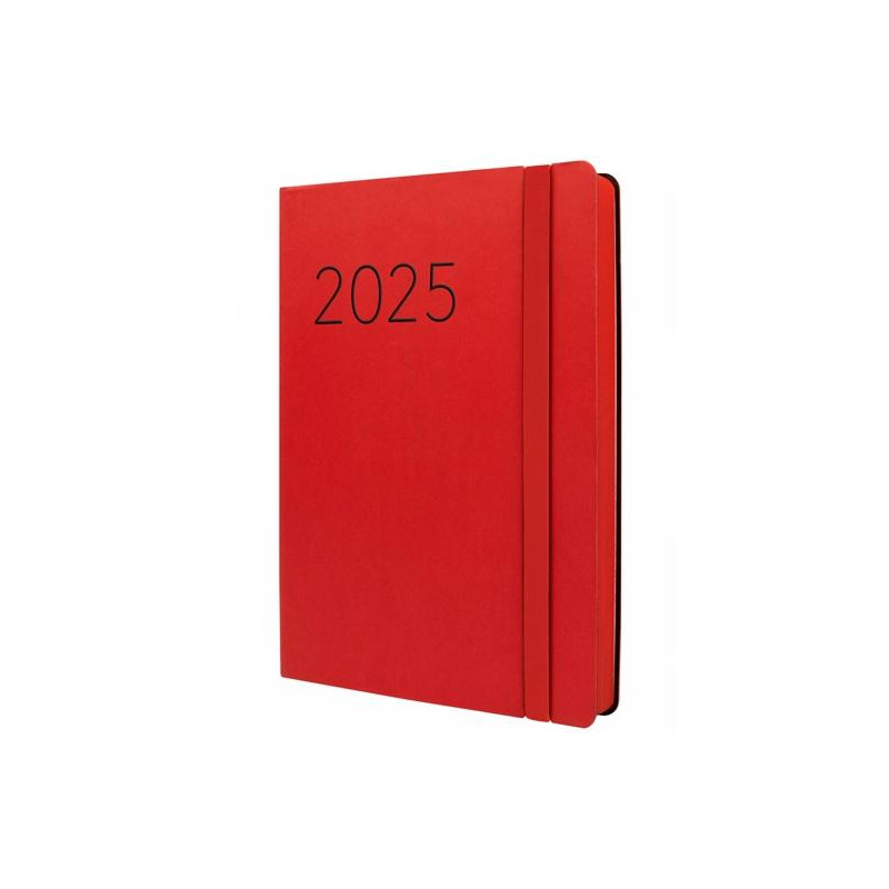 883403025 FINOCAM AGENDA ANUAL FLEXI LISA FA5-148X210MM 1DP ROJO 2025