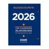 11601-2026 DOHE BLOQUE BUFETE ANUAL 8.5X11CM CASTELLANO 2026