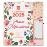 540220225 FINOCAM CALENDARIO DE PARED PLUS 16 MESES 215X325MM FRASES MOTIVADORAS 2024-2025