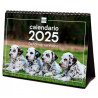 780323725 FINOCAM CALENDARIO DE SOBREMESA PARA ESCRIBIR S-210X150MM IMÁGENES CACHORROS 2025