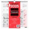 781520025 FINOCAM CALENDARIO DE PARED PARA ESCRIBIR 300X300MM NEUTRO 2025