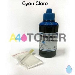 Botella de tinta universal para Epson cyan claro 100 ml