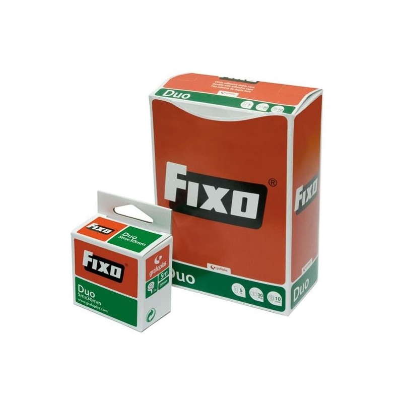 75600600 FIXO CINTA DOBLE CARA BLISTER 30MMX5M