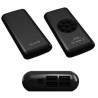 00134 FLUX´S CARGADOR POWER BANK CON CARGA INALÁMBRICA OMICRON DE SOBREMESA QI 20K MAH NEGRO