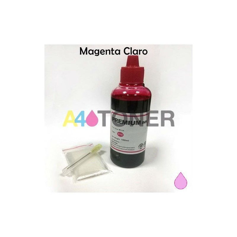 Botella de tinta universal para Epson magenta claro 100 ml