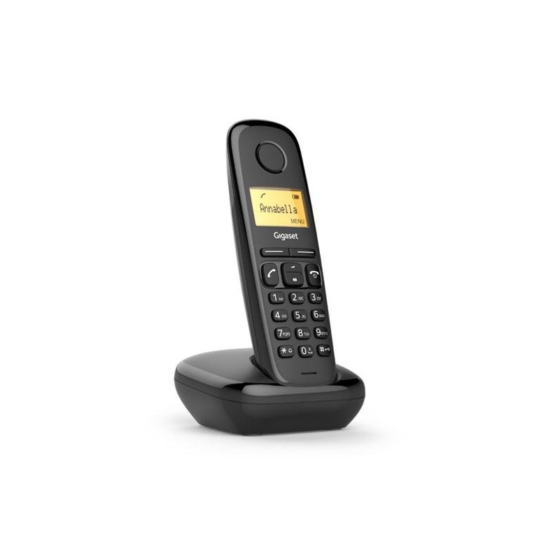 S30852-H2802-D201 GIGASET TELEFONO INALAMBRICO A170 NEGRO DECT DIGITAL