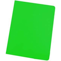 400040485 GIO SUBCARPETA SIMPLE CARTULINA VERDE INTENSO A4 250GR -50U-