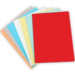 400040551 GIO SUBCARPETA SIMPLE CARTULINA A4 180GR ROJO PASTEL -PACK DE 50U-