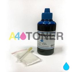 Botella de tinta universal cyan para HP / Lexmark / Canon / Brother cyan 100 ml