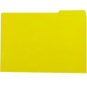 400040697 GIO SUBCARPETA CON PESTAÑA LATERAL DERECHA FOLIO CARTULINA 250GR AMARILLO INTENSO -50U-