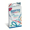 F425800 GIOTTO ROTULADORES TURBO GLITTER COLORES SURTIDOS ESTUCHE 8 UD