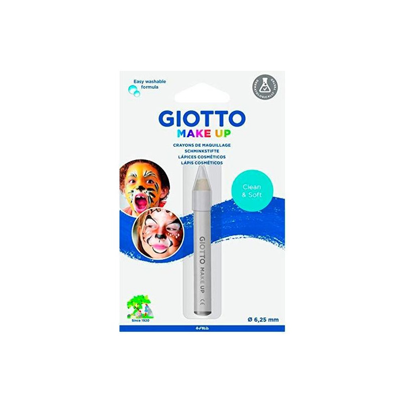 F473101 GIOTTO LÁPIZ COSMÉTICO INDIVIDUAL UNISEX PARA NIÑOS BLANCO -BLISTER-