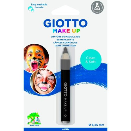 F473136 GIOTTO LÁPIZ COSMÉTICO INDIVIDUAL UNISEX PARA NIÑOS NEGRO -BLISTER-