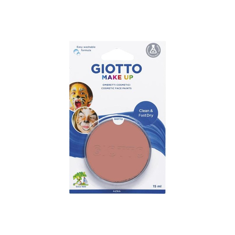 F474911 GIOTTO PINTURA FACIAL INDIVIDUAL UNISEX PARA NIÑOS 15ML NARANJA -BLISTER-