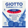 F485011 GIOTTO ROTULADORES TURBO COLOR ROJO ESTUCHE 12 UD