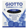 F485036 GIOTTO ROTULADORES TURBO COLOR NEGRO ESTUCHE 12 UD