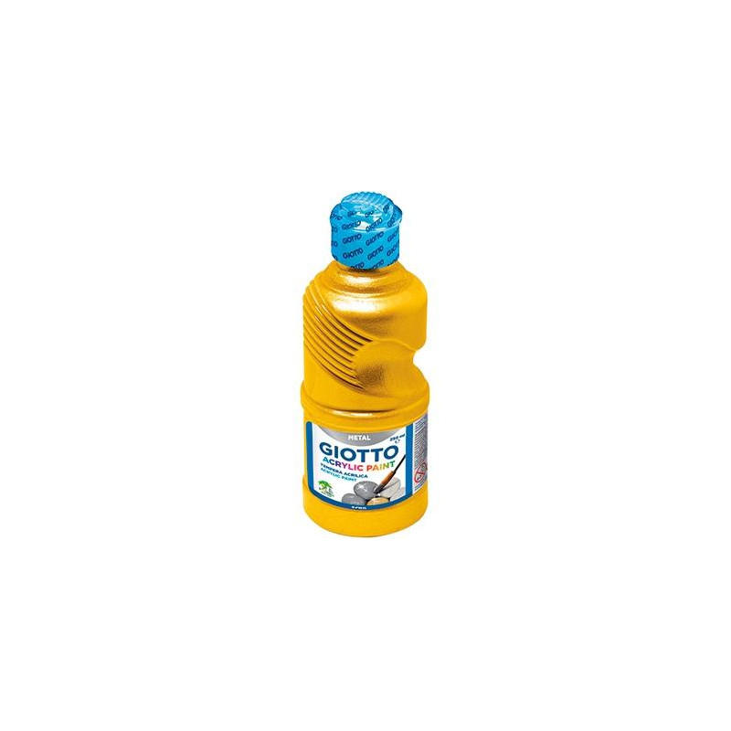 F53380000 GIOTTO TÉMPERA ACRÍLICA ORO BOTELLA 250ML