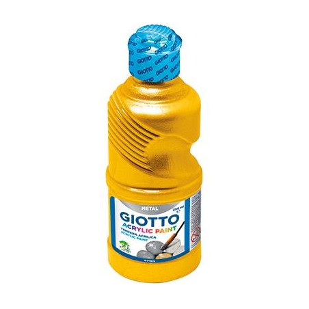 F53380000 GIOTTO TÉMPERA ACRÍLICA ORO BOTELLA 250ML