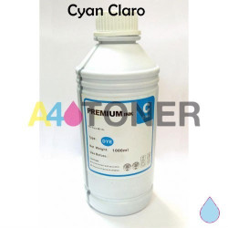 Botella de tinta universal para Epson Cyan claro 1 litro