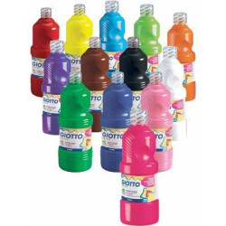 F535310 GIOTTO TÉMPERA ESCOLAR LAVABLE MAGENTA BOTELLA 500 ML