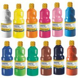 F535510 GIOTTO TÉMPERA ESCOLAR LAVABLE MAGENTA BOTELLA 1000 ML