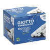 F538800 GIOTTO TIZAS ROBERCOLOR ANTIPOLVO BLANCO CAJA 100 UD