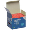 F539603 GIOTTO TIZA ROBERCOLOR ROJO ANTIPOLVO CAJA DE 100