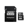 M1AA-0640R12 GOODRAM TARJETA DE MEMORIA MICRO SDXC UHS-I 64GB C10 R100 C/ADAPTADOR