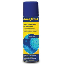 329019 GOODYEAR SPRAY LIMPIADOR HIGIENIZANTE DE SUPERFICIES ALCOHOLICO 500ML