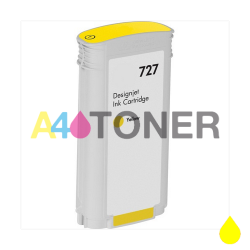 Cartucho de tinta HP 727 (B3P21A) amarillo compatible