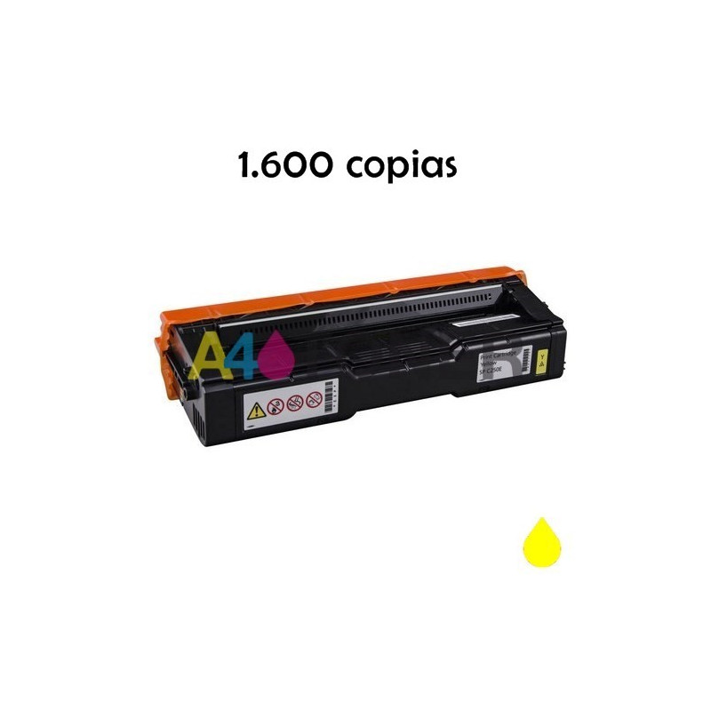 Toner Ricoh SPC-250 (407546) amarillo compatible