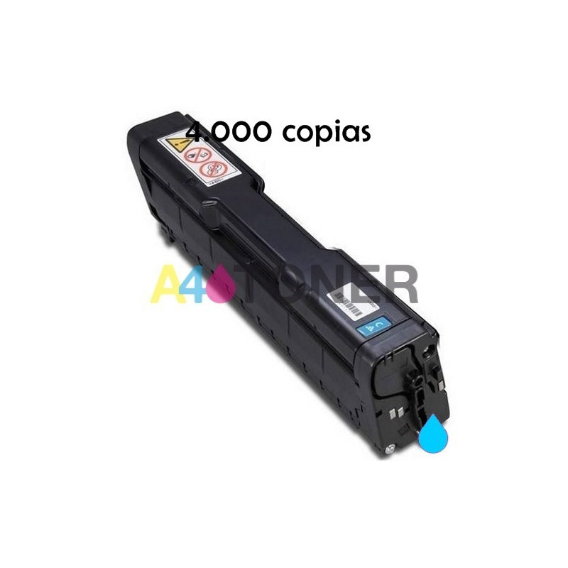 Toner Ricoh SPC-252 (407532) cyan compatible