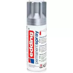 5200-923 EDDING PINTURA PERMANENTE EN SPRAY BOTE 200ML PLATA MATE