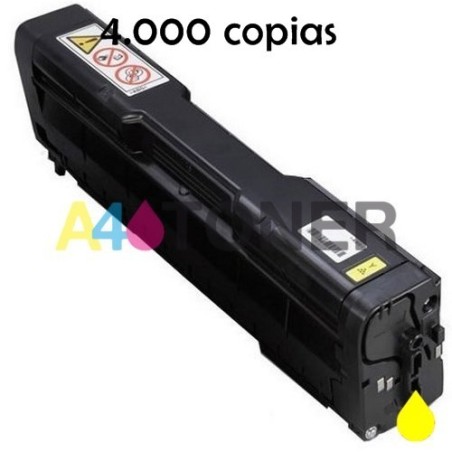 Toner Ricoh SPC-252 (407534) amarillo compatible