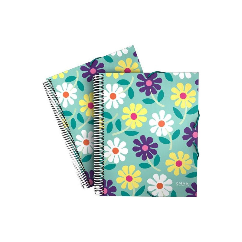 39822467 GRAFOPLÁS CARPETA 30 FUNDAS MAXIPLÁS DIN-A4 EC3.PP FLOWERS