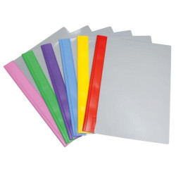 5032535 GRAFOPLAS DOSSIER HERRAJE FÁSTENER PVC COLORS FOLIO VIOLETA -12U-