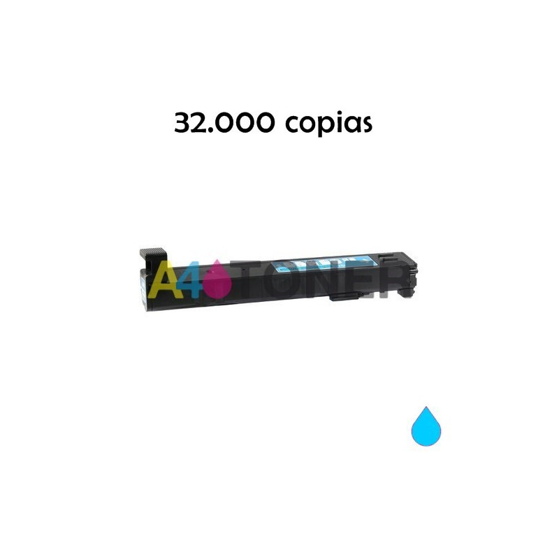 Toner CF301A ( 827A ) cyan compatible con HP CF-301A