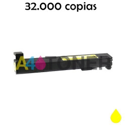 Toner CF302A ( 827A ) amarillo compatible con HP CF-302A