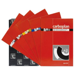 72090010 GRAFOPLAS PAPEL CARBÓN Y DE CALCAR CARBOPLAN 210X330MM PACK 10H NEGRO