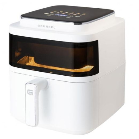 LIGHT FRYER WHITE GRUNKEL FREIDORA SANA SIN ACEITE DIGITAL 6L BLANCO