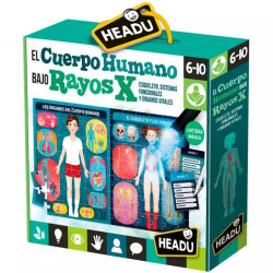 130012208 HEADU EL CUERPO HUMANO BAJO RAYOS X ESQUELETO