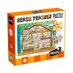 130014913 HEADU PUZZLE EDUCATIVO ENTRENAMENTES TEACHER TESTED 4-8 AÑOS