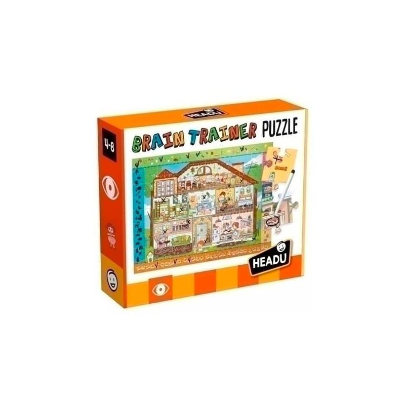 130014913 HEADU PUZZLE EDUCATIVO ENTRENAMENTES TEACHER TESTED 4-8 AÑOS