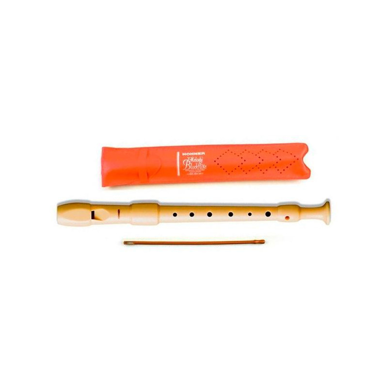 9516 HOHNER FLAUTA PLASTICO FUNDA NARANJA