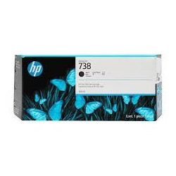 498N8A HP TINTA NEGRO DESIGNJET 738 *ALTA CAPACIDAD*