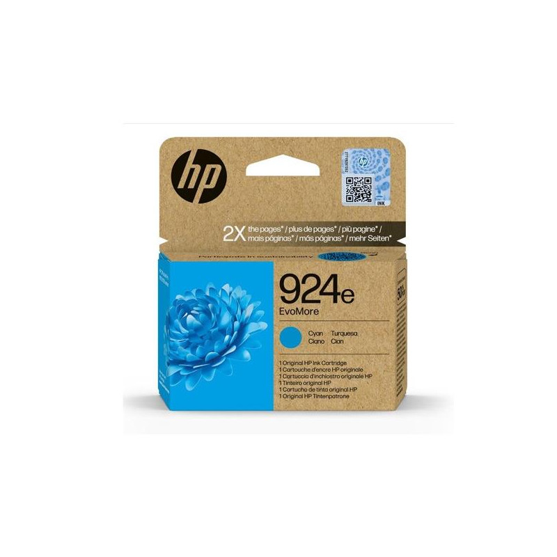 4K0U7NE HP TINTA CIAN 800P OFFICEJET PRO 8120