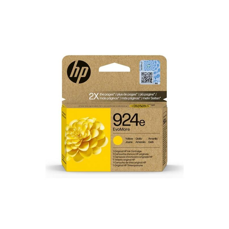 4K0U9NE HP TINTA AMARILLO 800P OFFICEJET PRO 8120