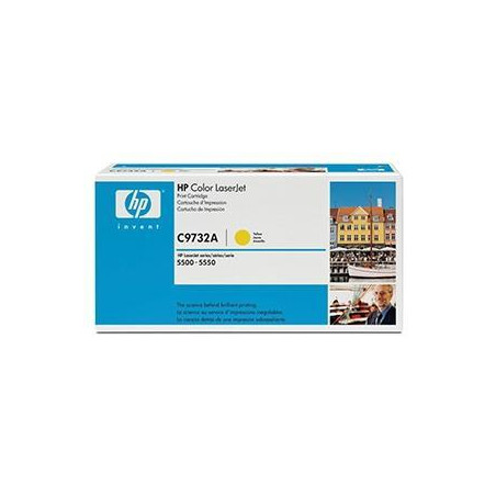 C9732A HP LASERJET COLOR 5500/5550 TONER AMARILLO