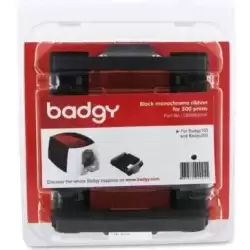 15CBGR0500K EVOLIS BADGY 200 CINTA MONOCROMO NEGRA PARA 500 IMPRESIONES